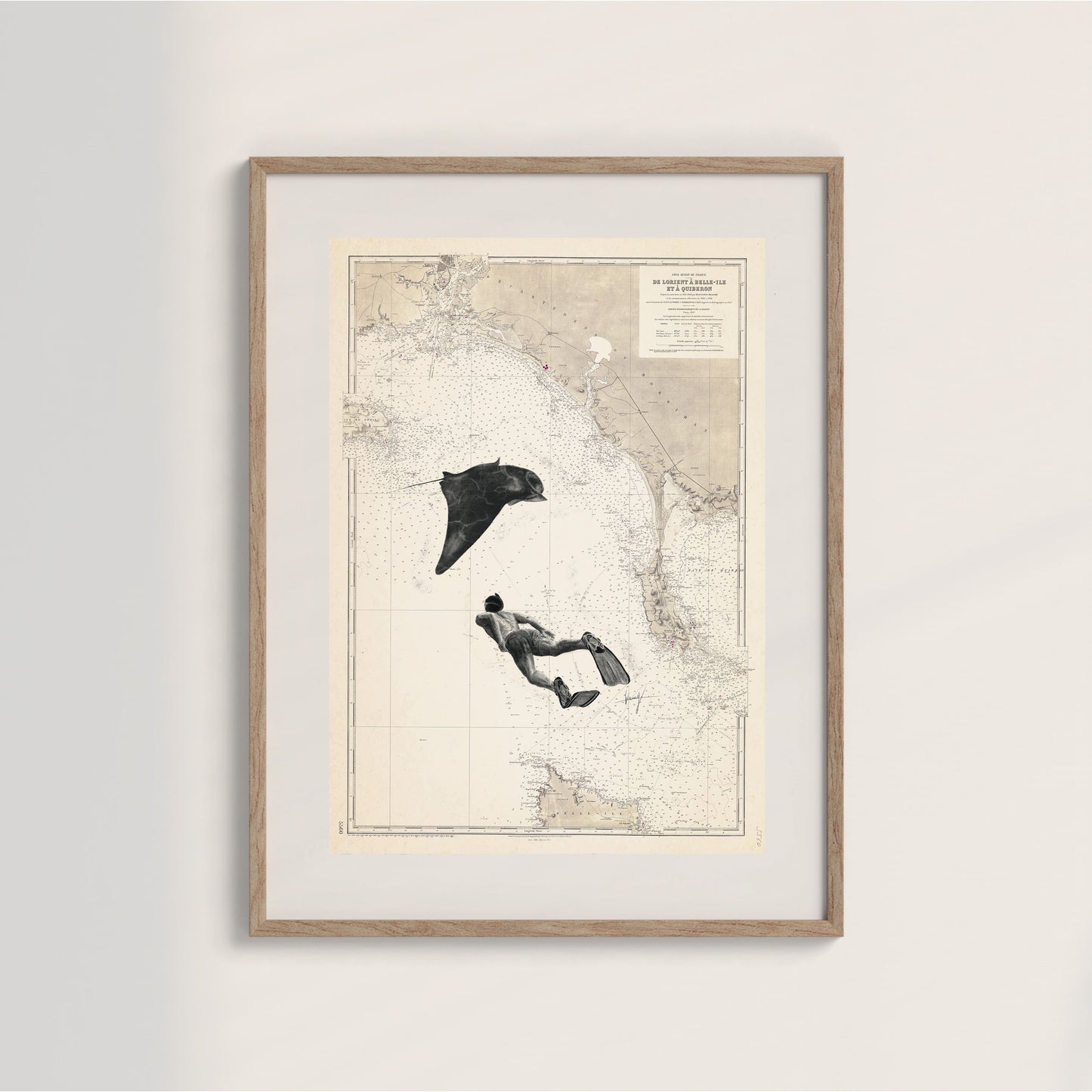 LE PLONGEUR - Affiche