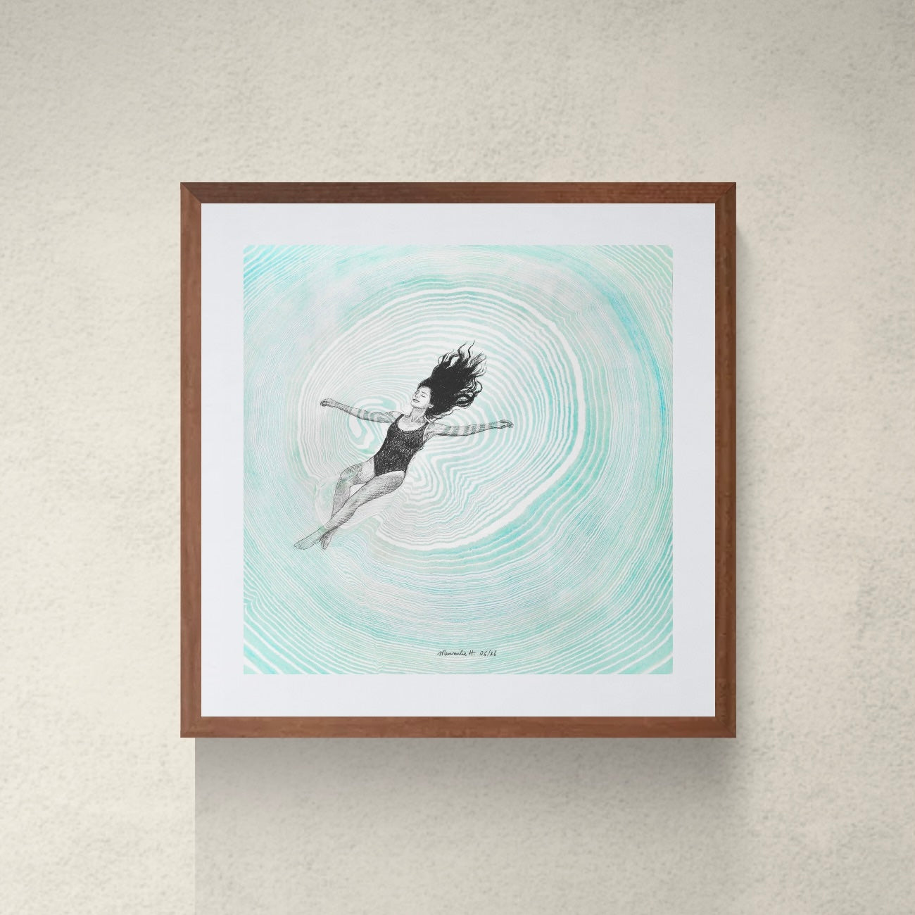 SLEEPING WAVES - Tirage édition limitée
