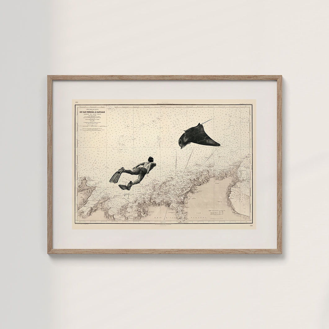 LE PLONGEUR - Affiche