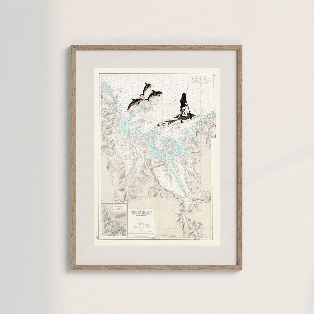 LA PADDLEUSE - Affiche