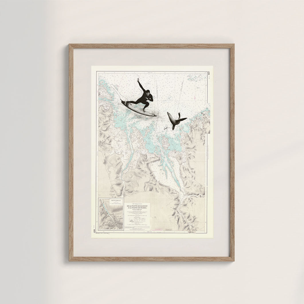 LE SURFEUR - Affiche