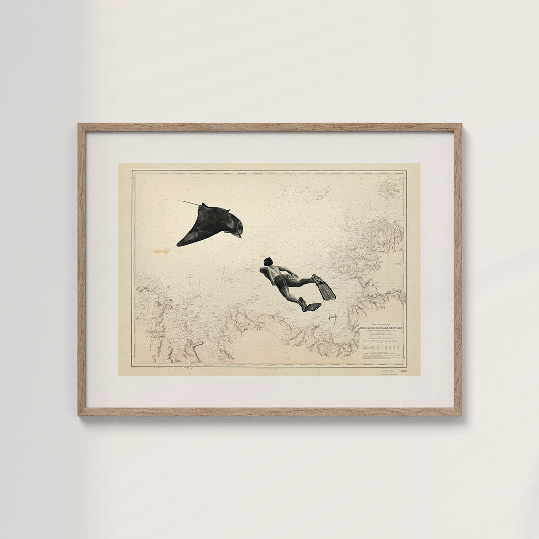 LE PLONGEUR - Affiche