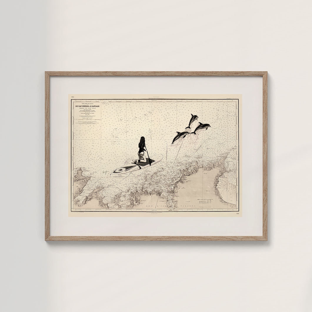 LA PADDLEUSE - Affiche