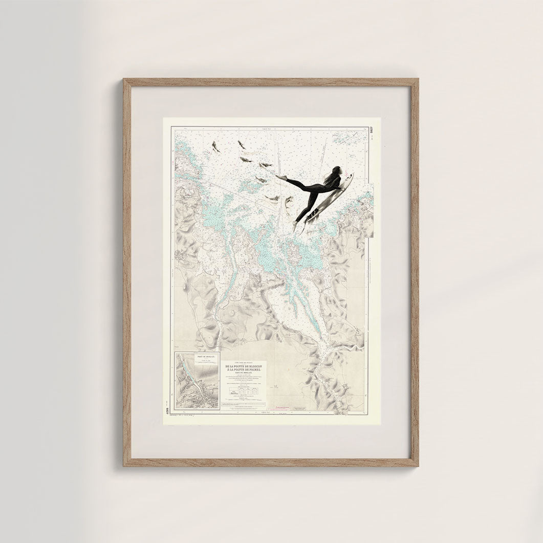 LA SURFEUSE - Affiche