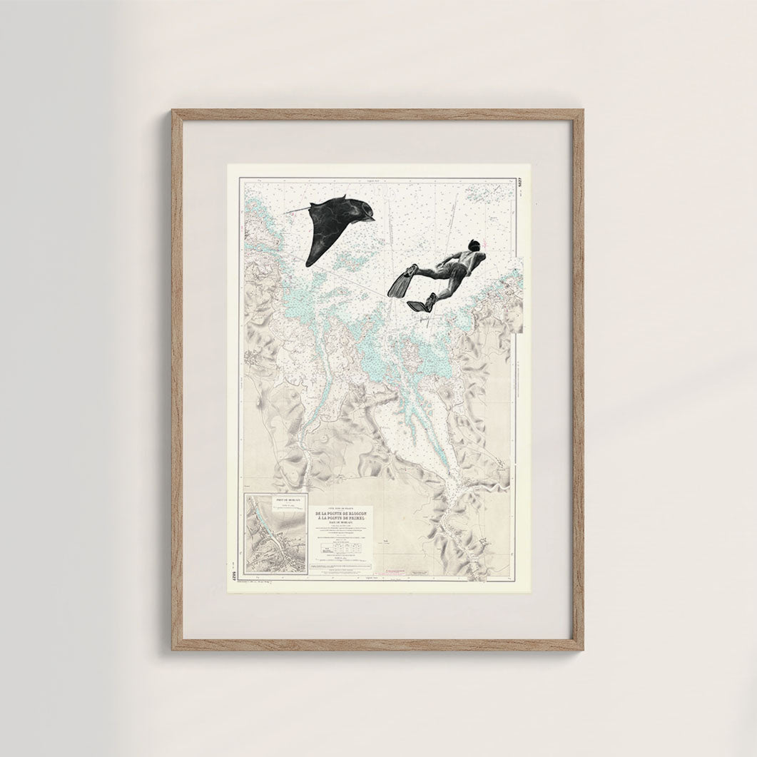 LE PLONGEUR - Affiche