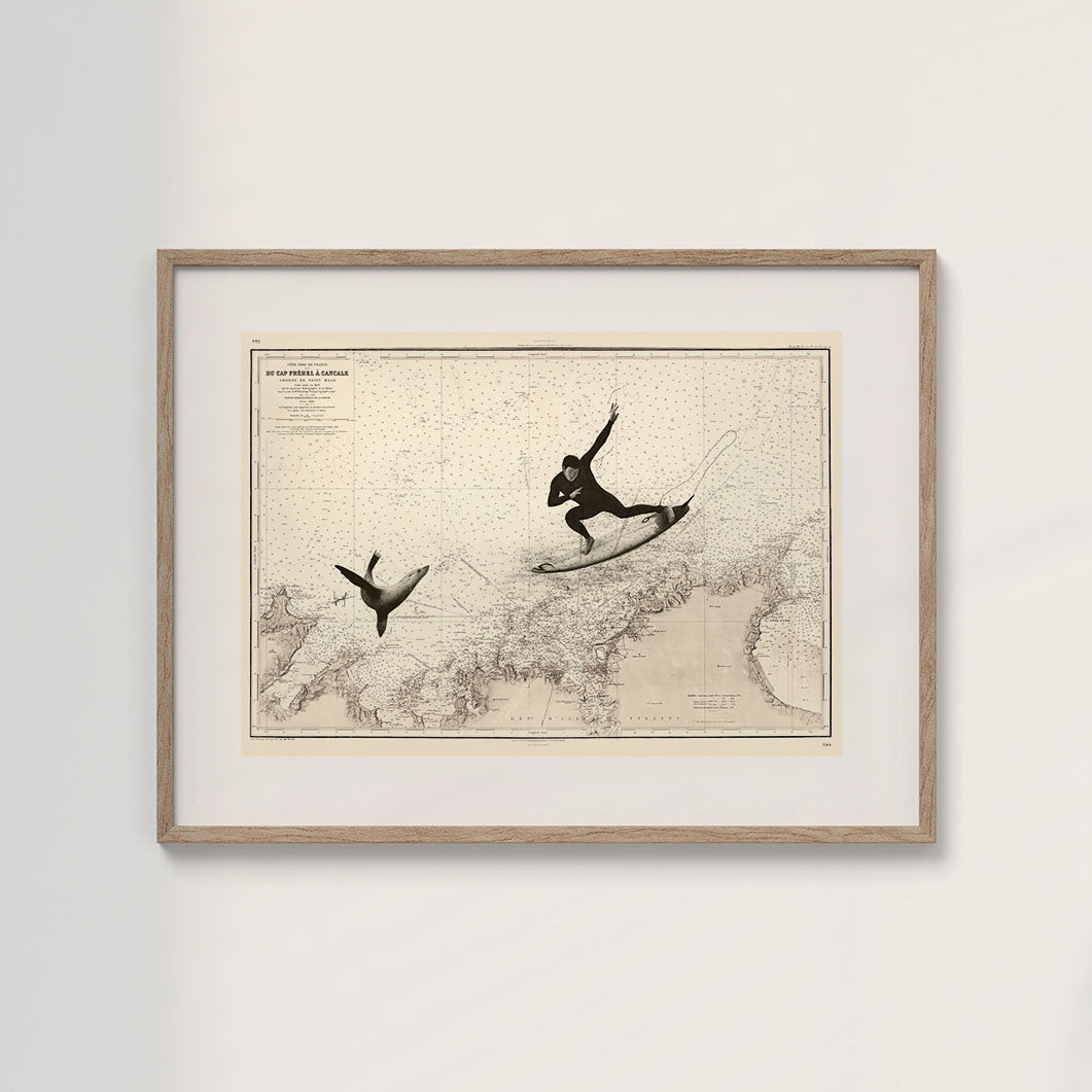 LE SURFEUR - Affiche