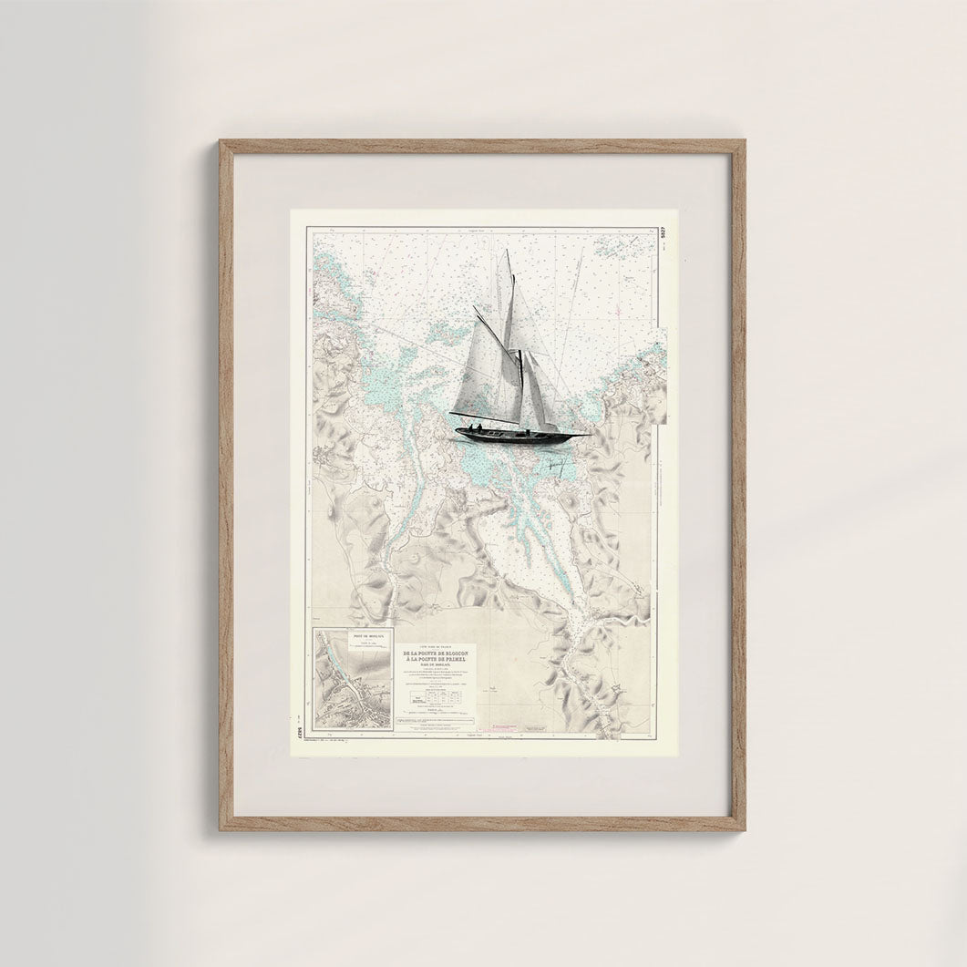 LE VOILIER - Affiche