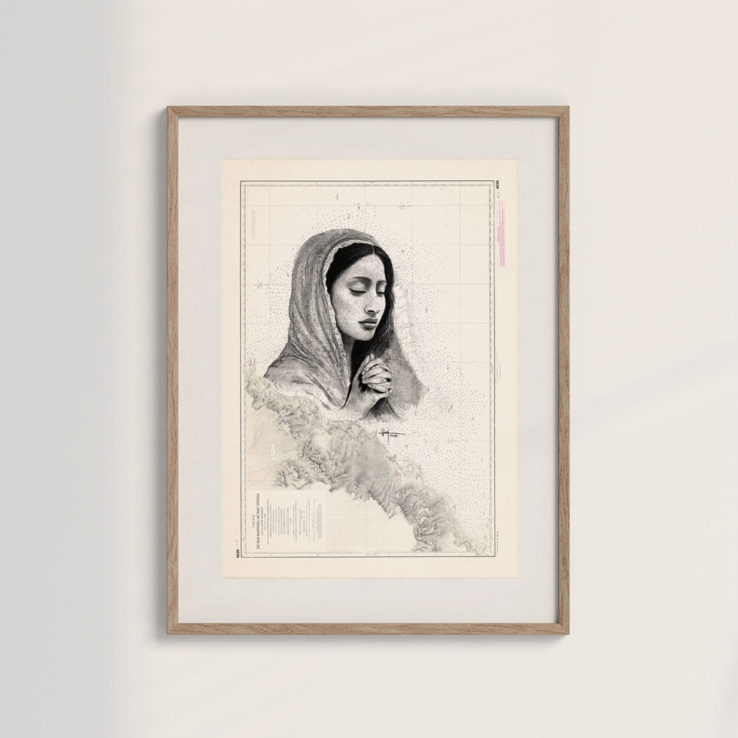 LA PRIÈRE - Affiche en édition limitée