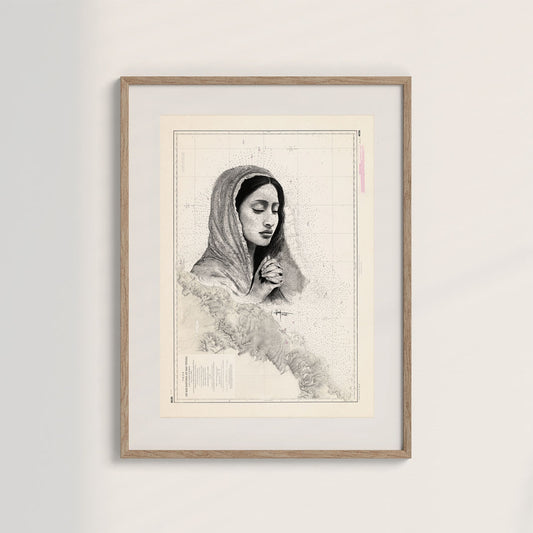 LA PRIÈRE - Affiche en édition limitée