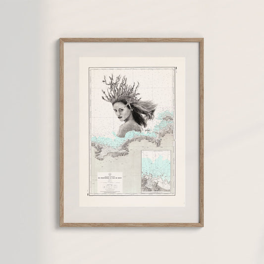 LA SIRÈNE - Affiche en édition limitée