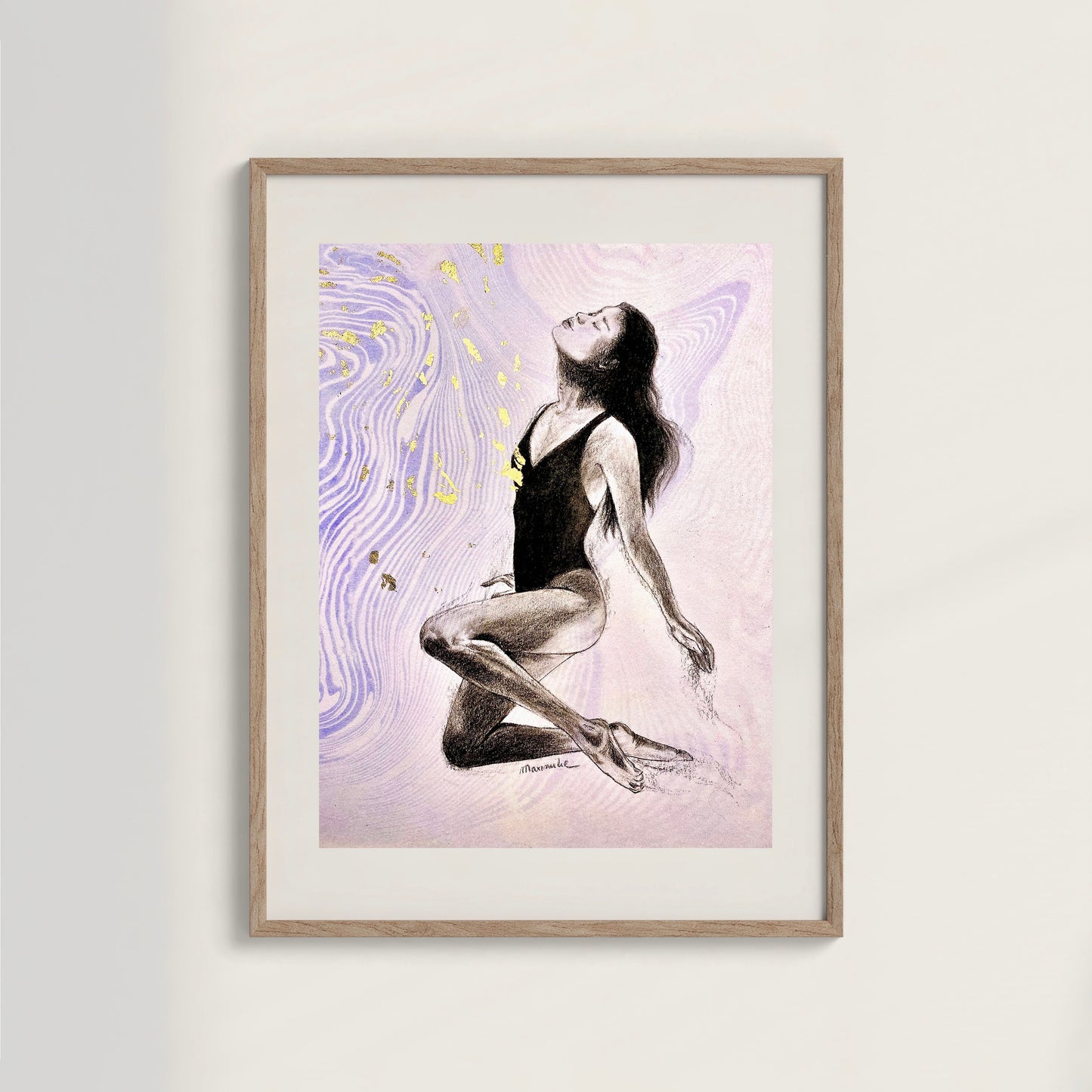 ONDE N°6 « Ouvre ton coeur » - Œuvre originale