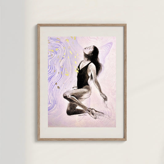 ONDE N°6 « Ouvre ton coeur » - Œuvre originale