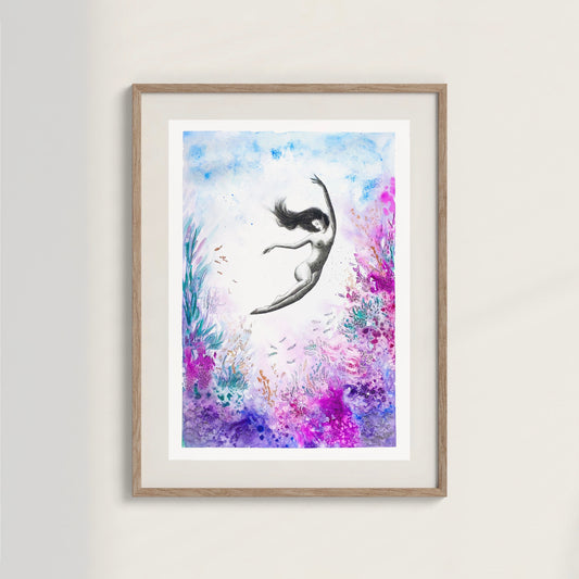 ONDINE N°6 (Danse Abyssale) - Affiche