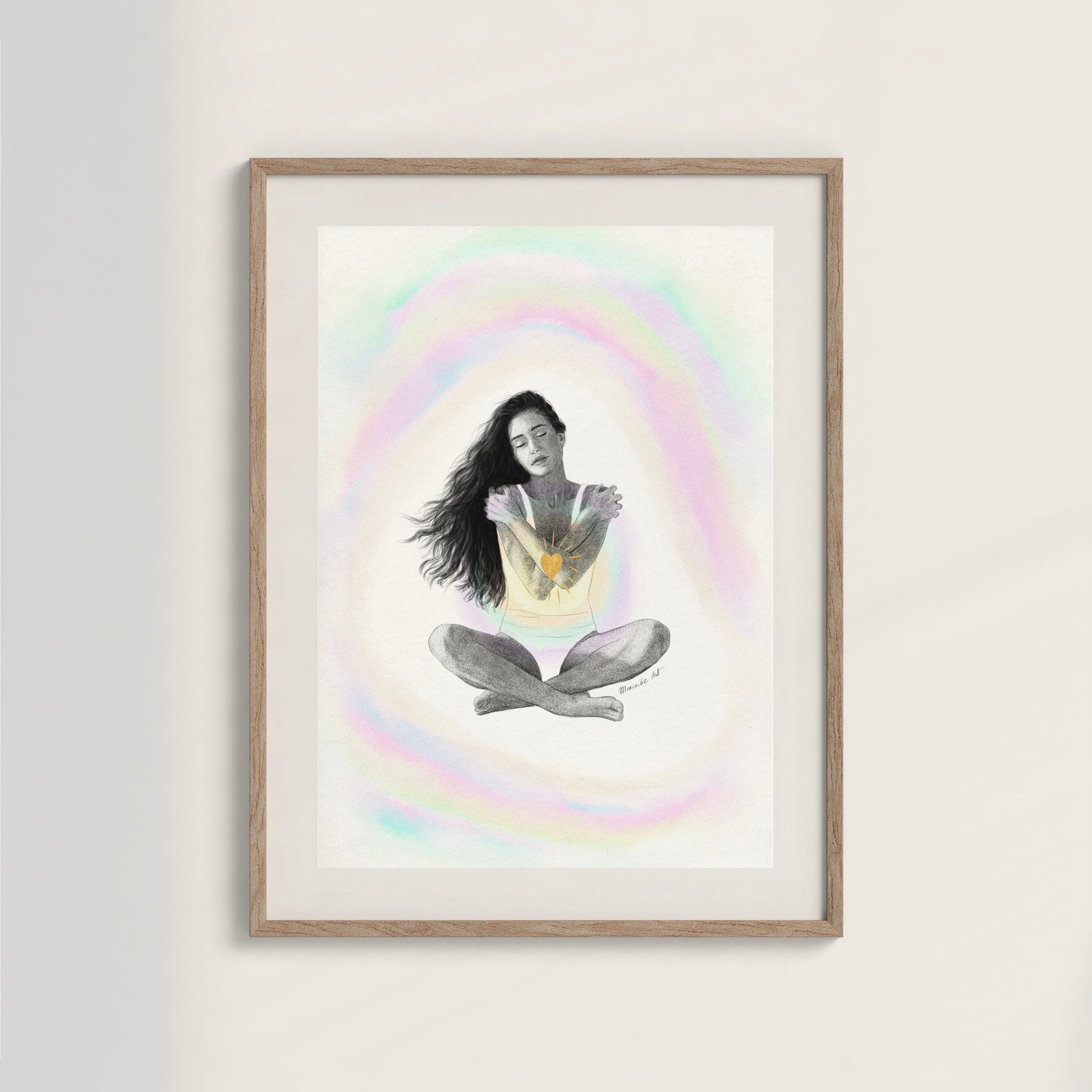 AURA n°1 (Amour de soi) - Affiche