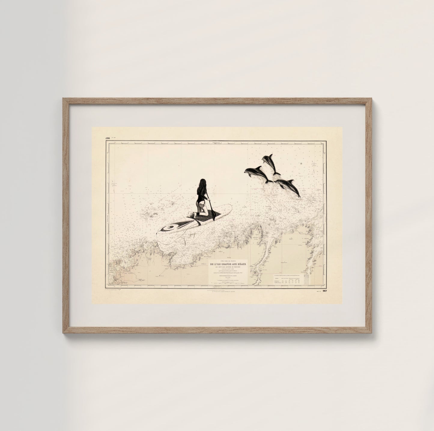 LA PADDLEUSE - Affiche