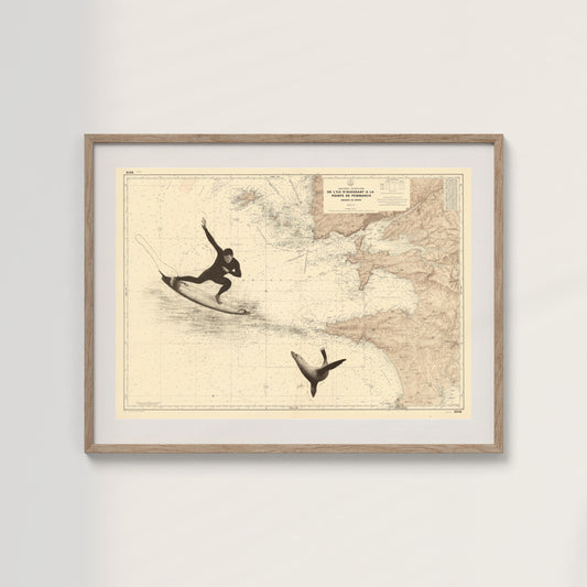LE SURFEUR - Affiche