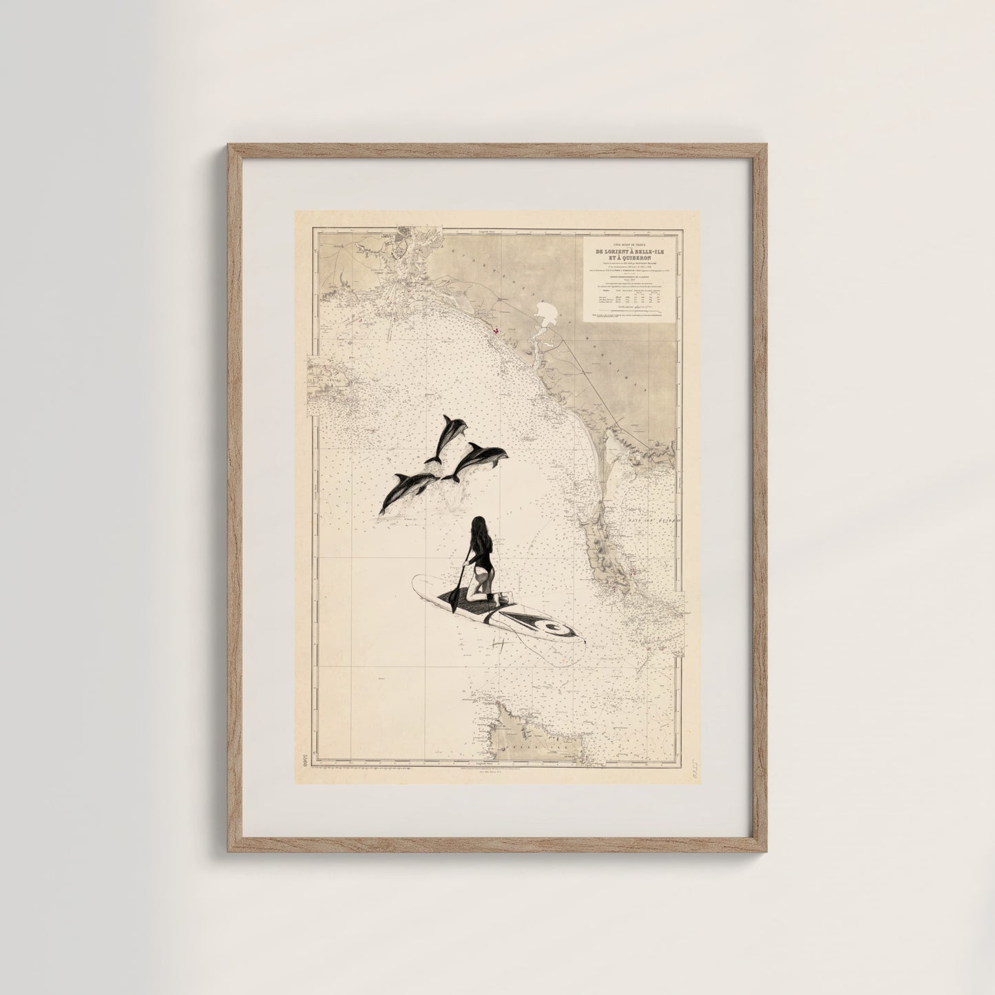LA PADDLEUSE - Affiche