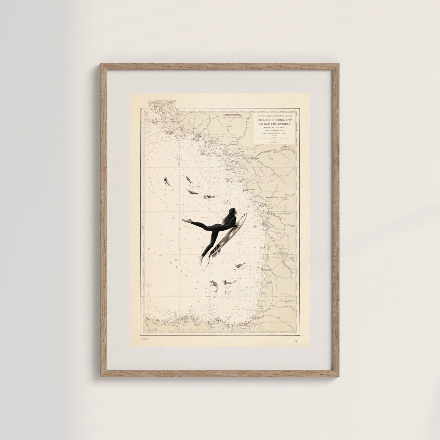 LA SURFEUSE - Affiche