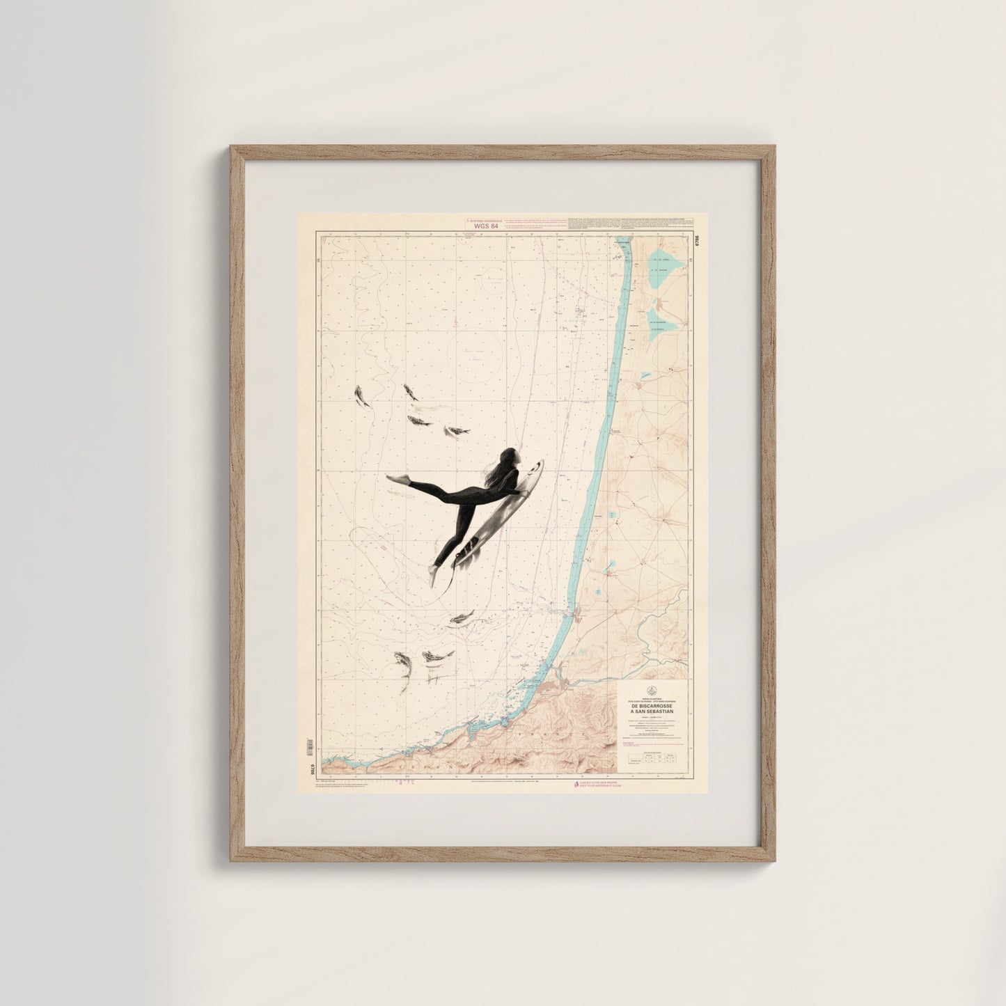 LA SURFEUSE - Affiche
