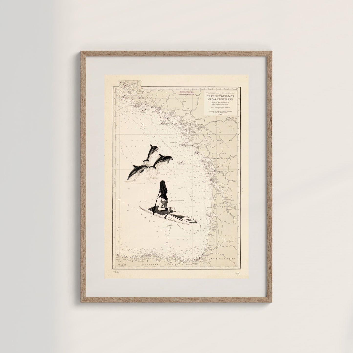 LA PADDLEUSE - Affiche