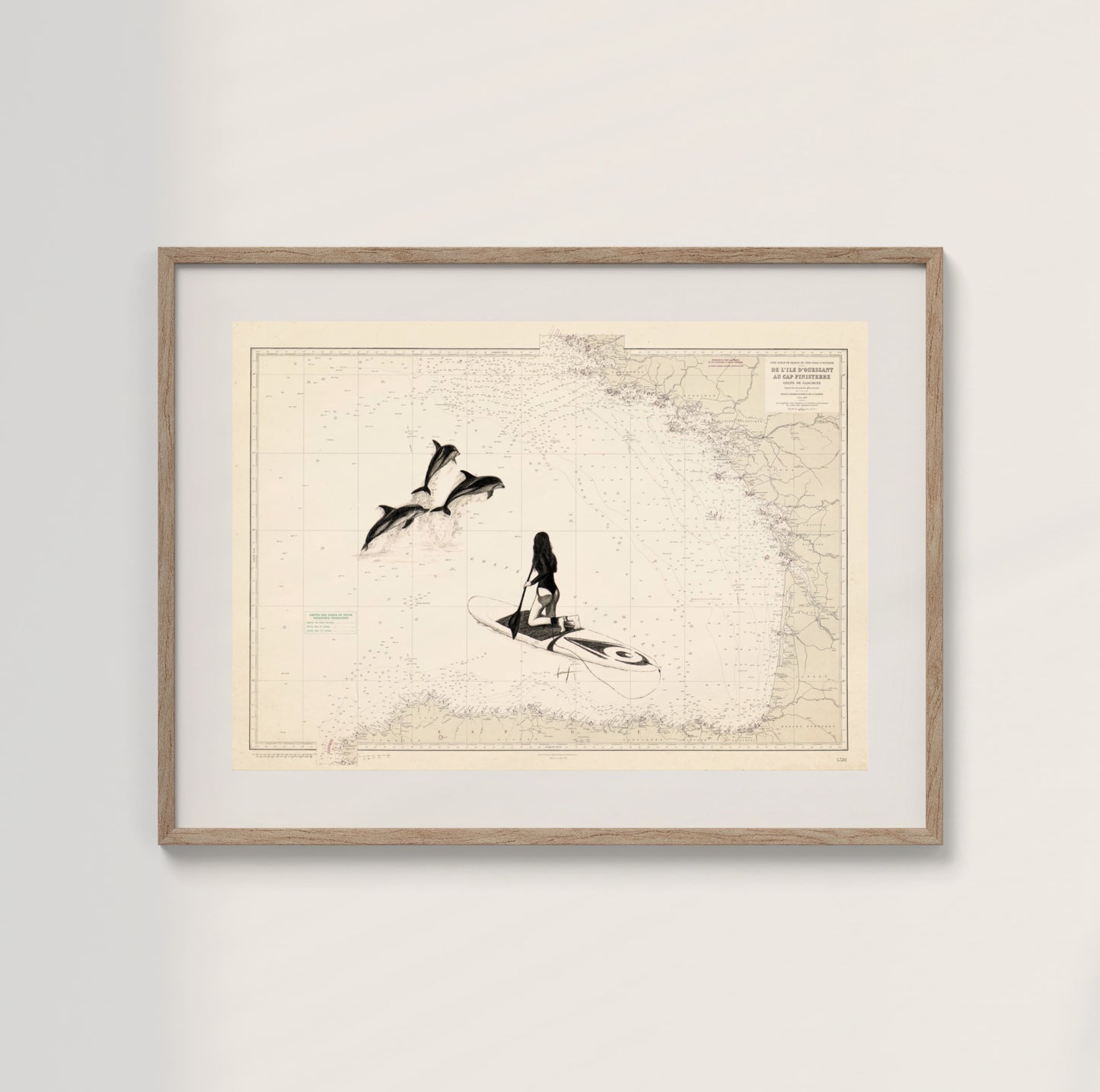 LA PADDLEUSE - Affiche