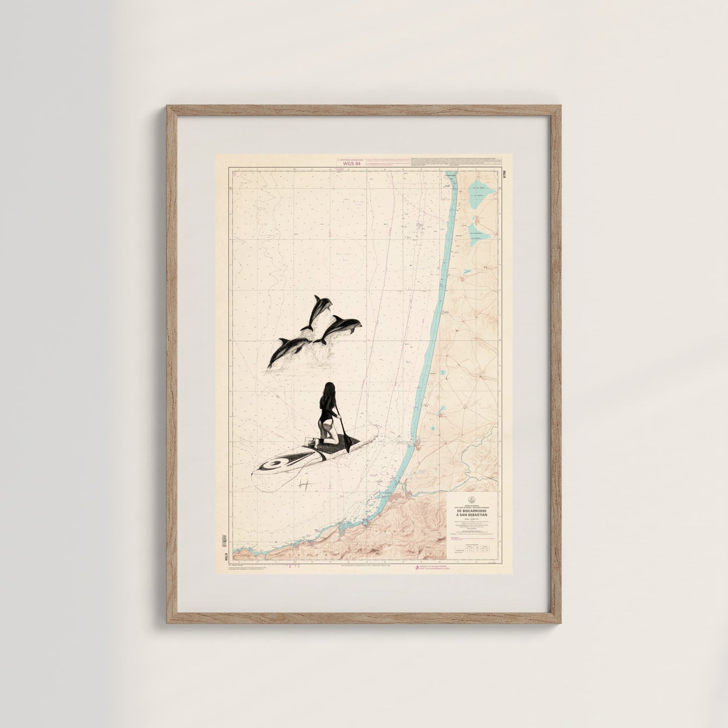 LA PADDLEUSE - Affiche