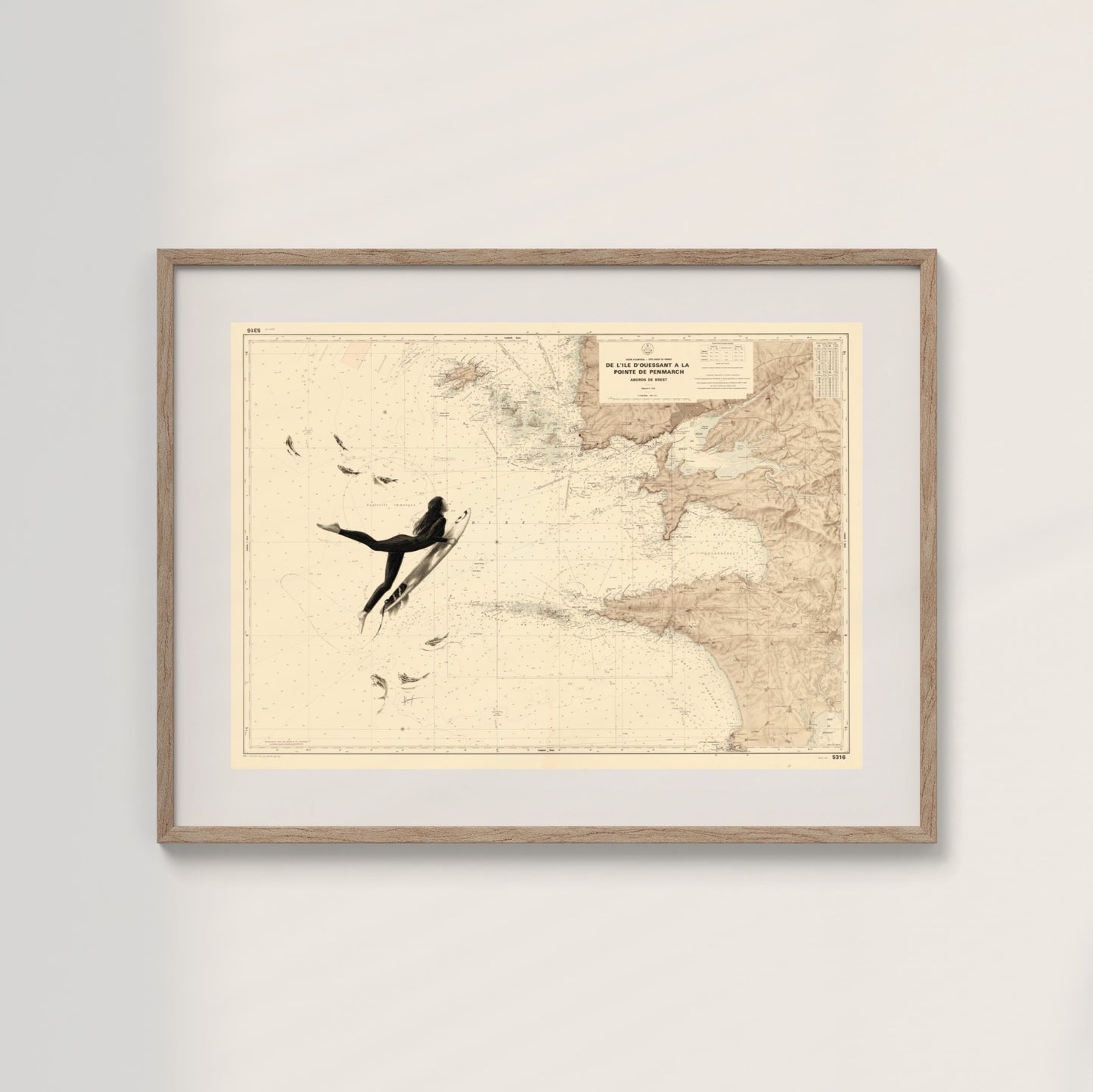 LA SURFEUSE - Affiche