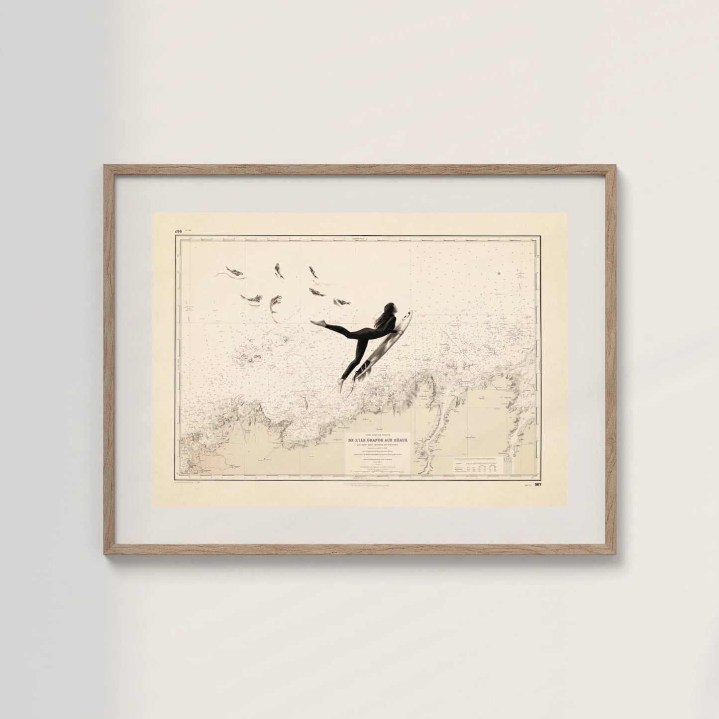 LA SURFEUSE - Affiche