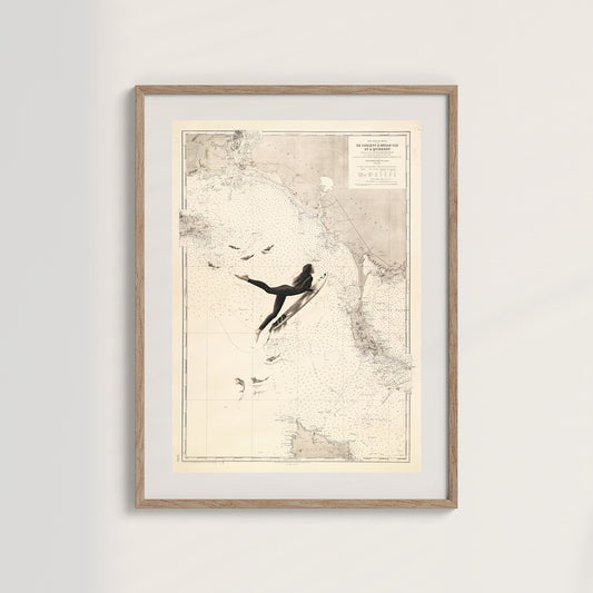 LA SURFEUSE - Affiche