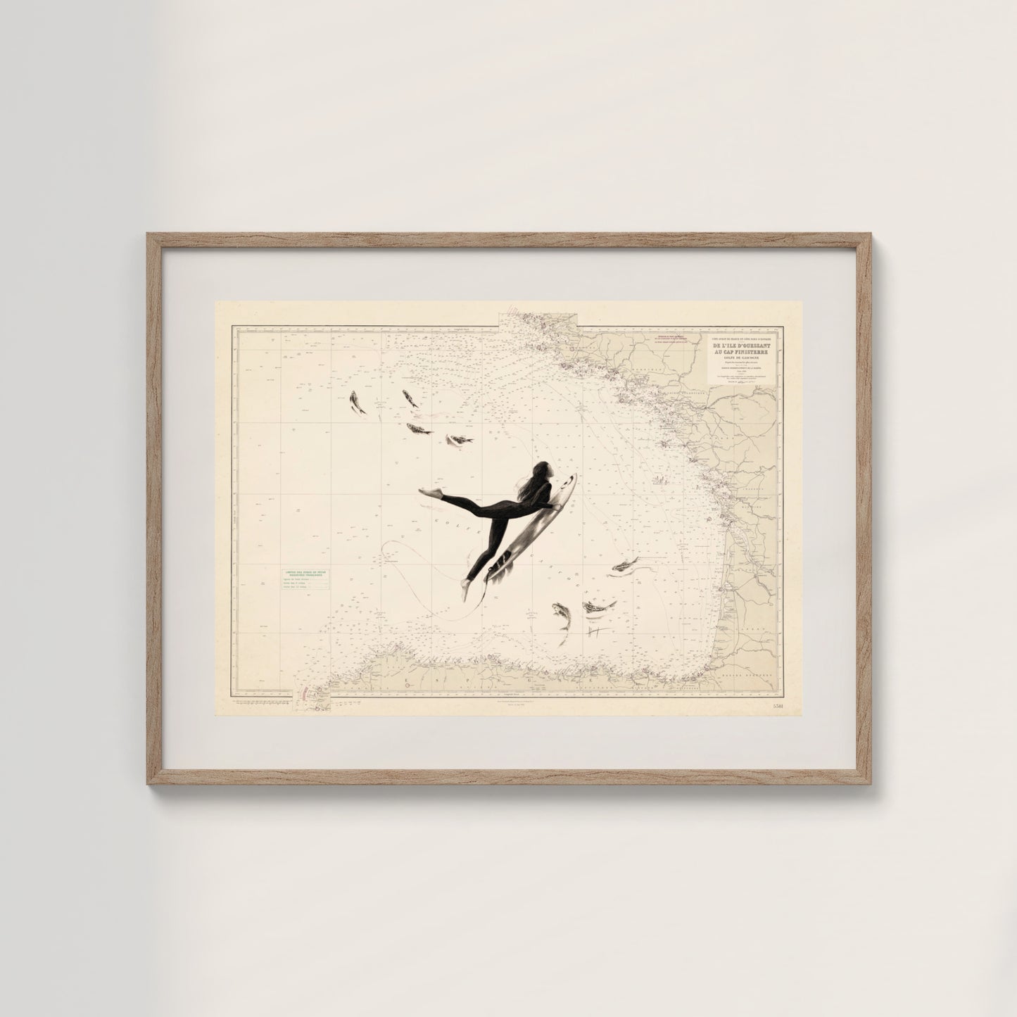 LA SURFEUSE - Affiche