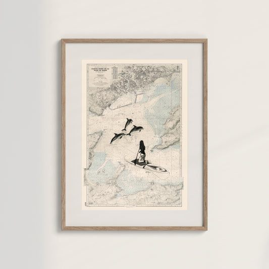 LA PADDLEUSE - Affiche