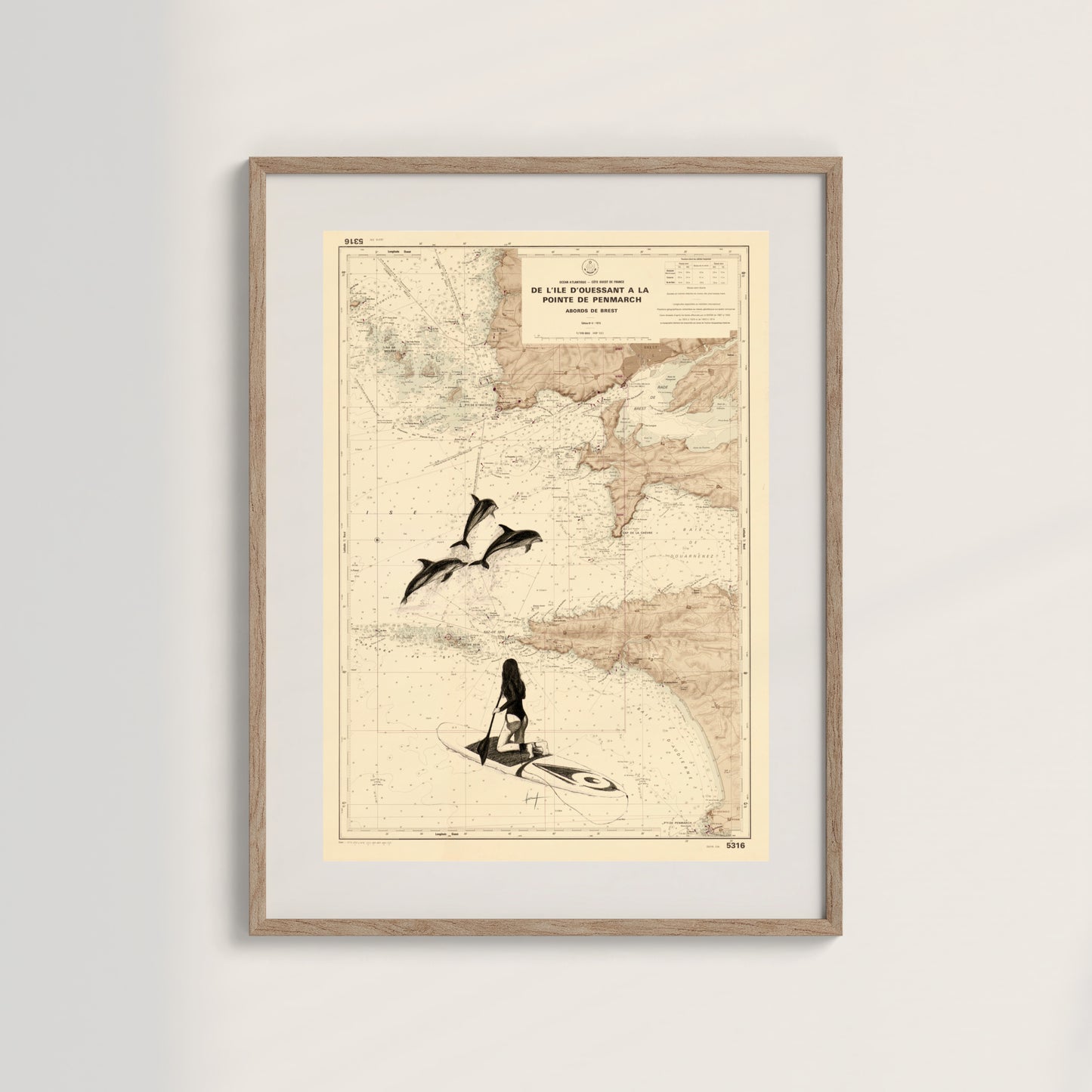 LA PADDLEUSE - Affiche