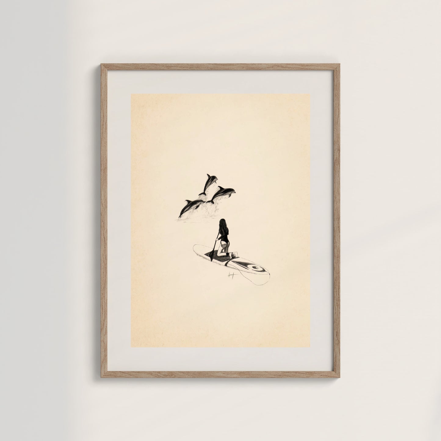 LA PADDLEUSE - Affiche