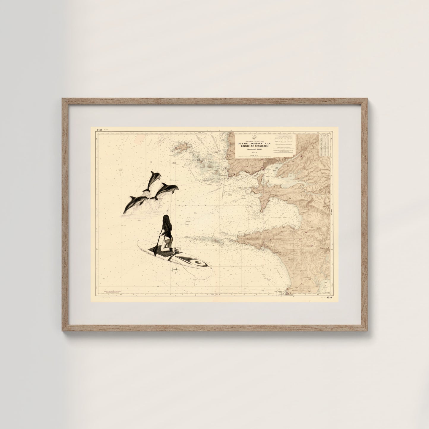 LA PADDLEUSE - Affiche