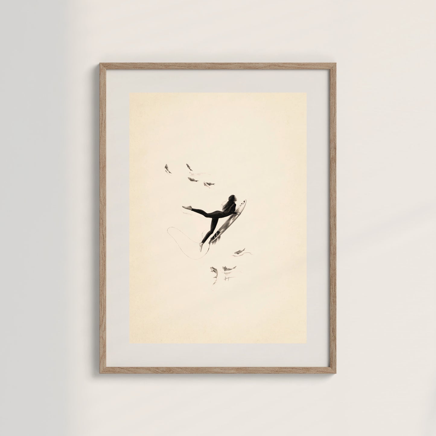 LA SURFEUSE - Affiche