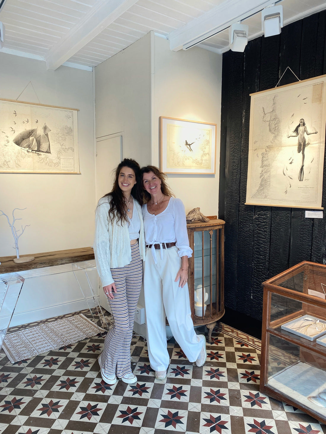 Carantec. Maximilie Hareng en démonstration à la galerie Seren