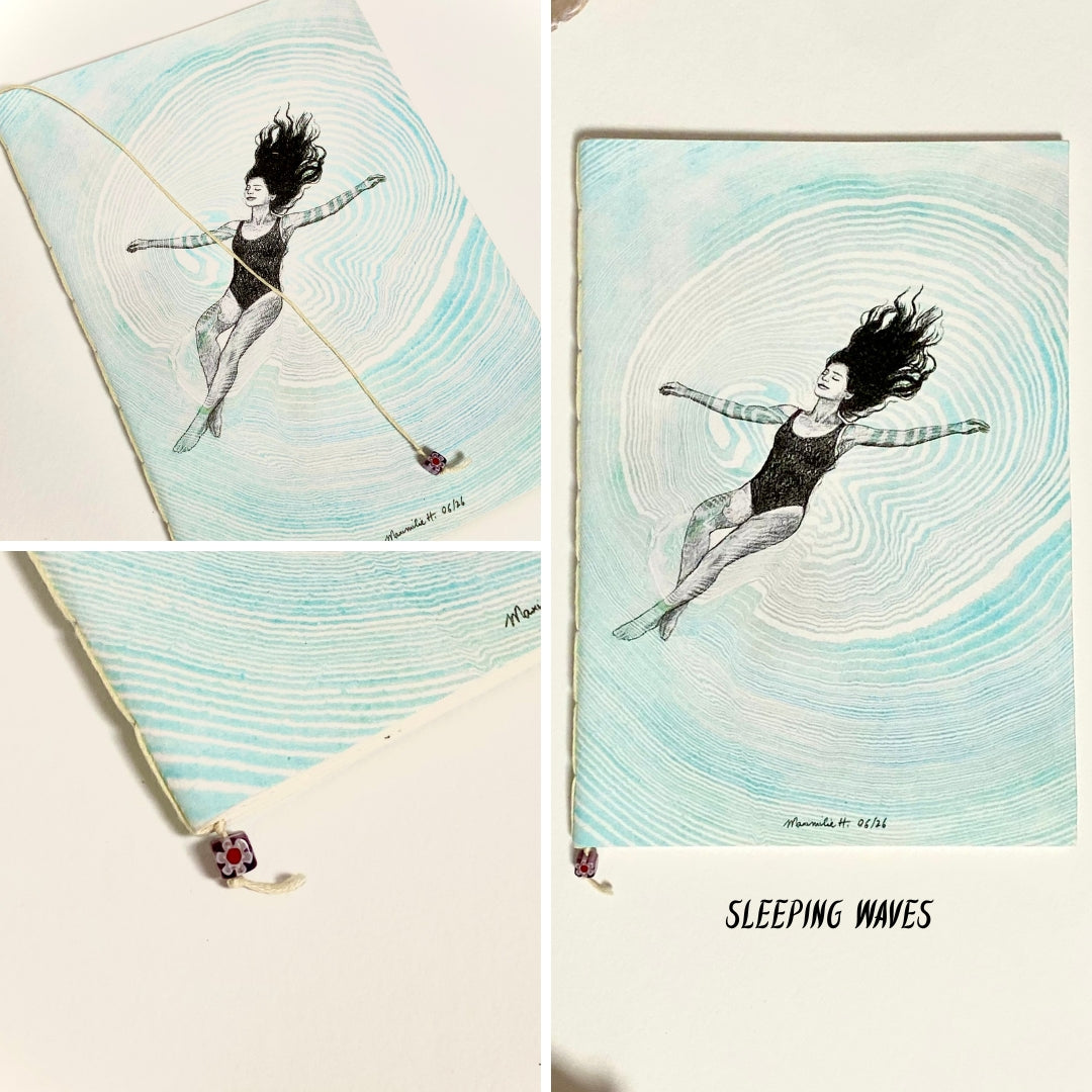 Carnet souple cousu main