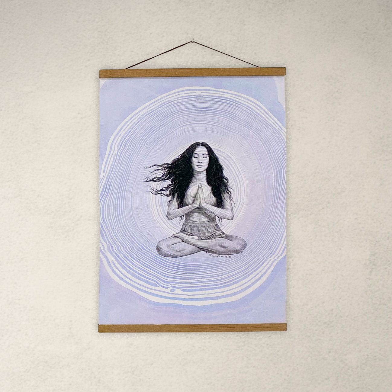 SUKHASANA Lotus - Œuvre originale