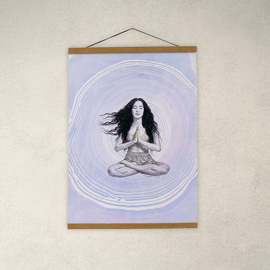 SUKHASANA Lotus - Œuvre originale