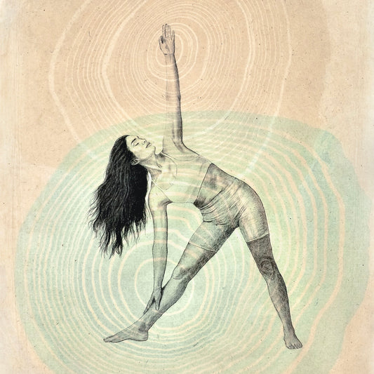 TRIKONASANA Triangle - Tirage édition limitée