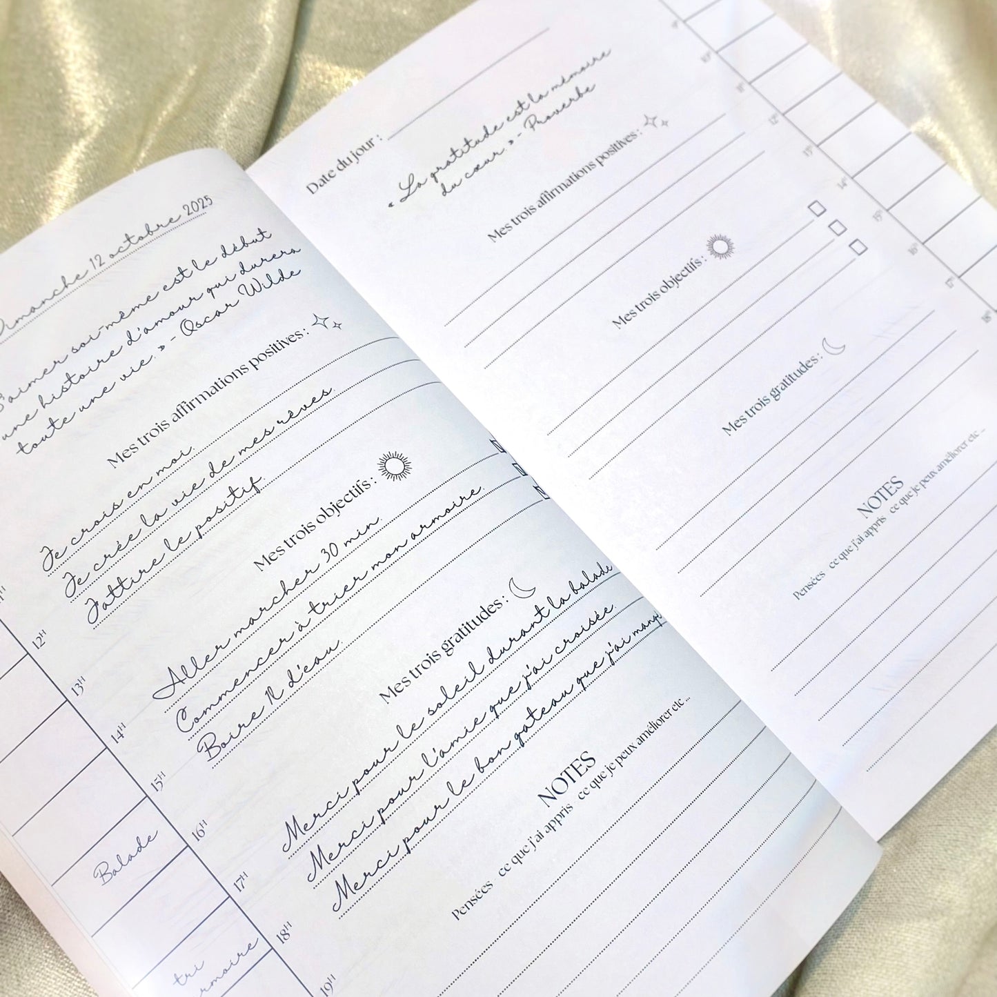 AMOUR DE SOI - Journal d’intention