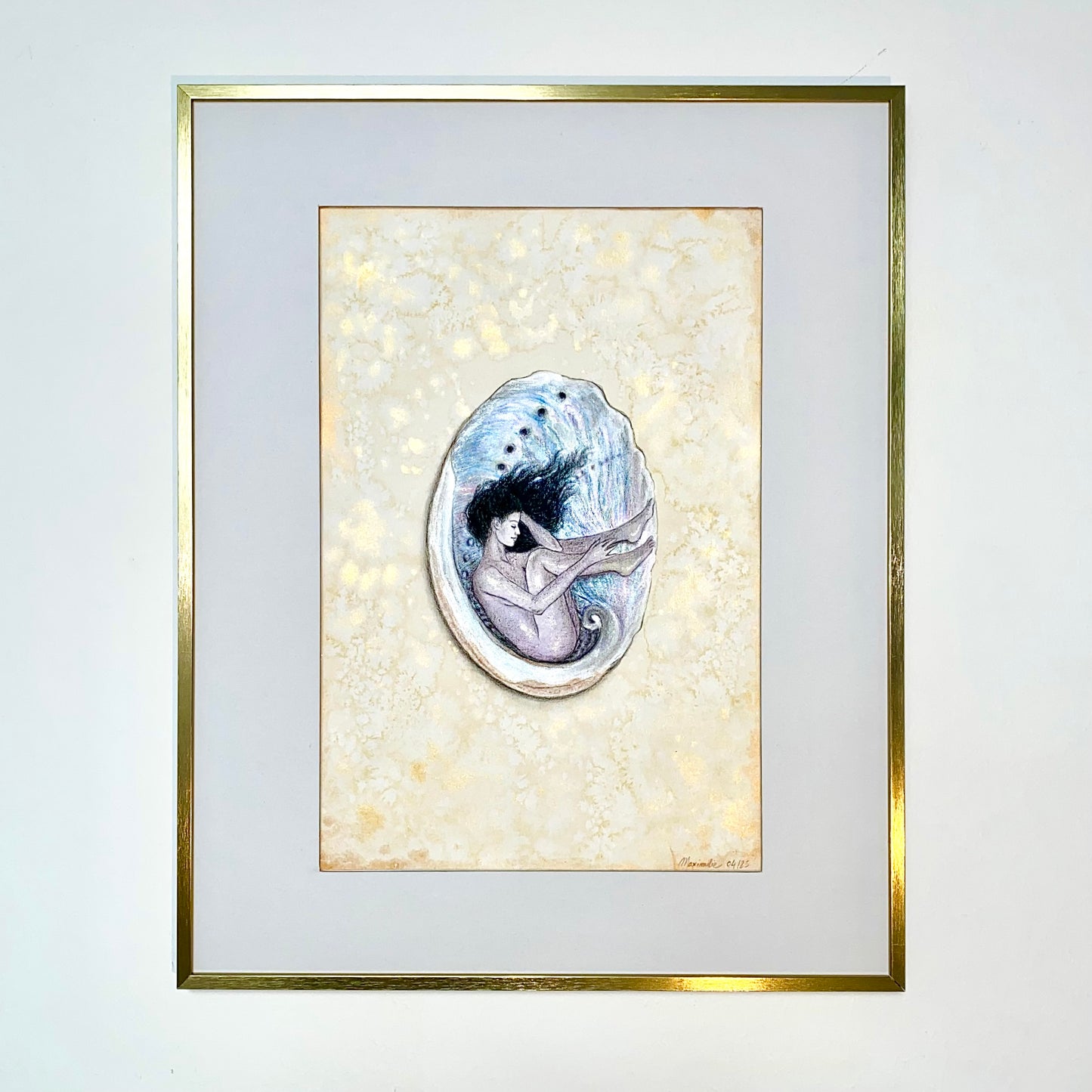 ABALONA (Déesse de l’océan Pacifique) - Œuvre originale