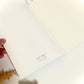 Carnet souple cousu main
