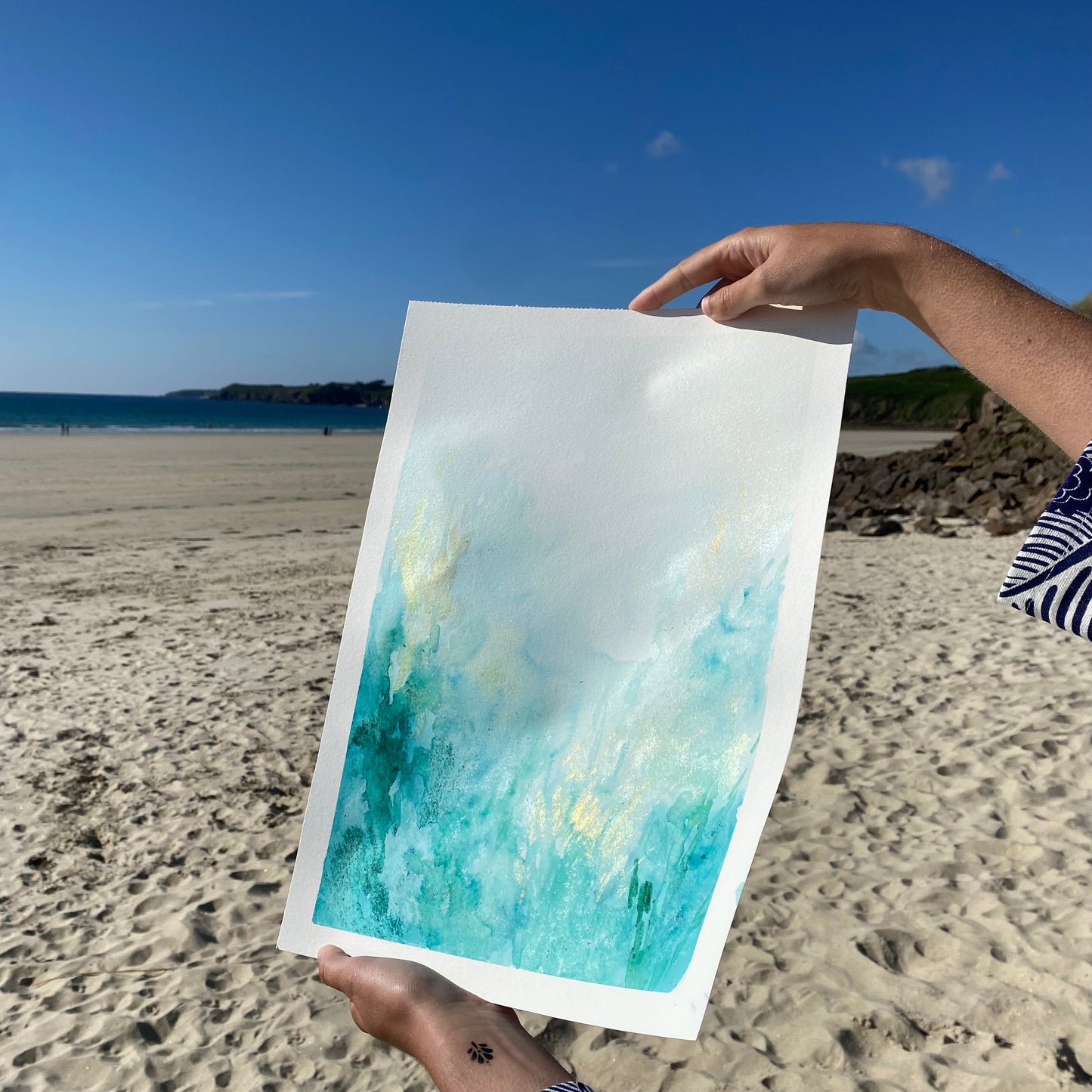 ATELIER - Aquarelle à l’eau de Mer